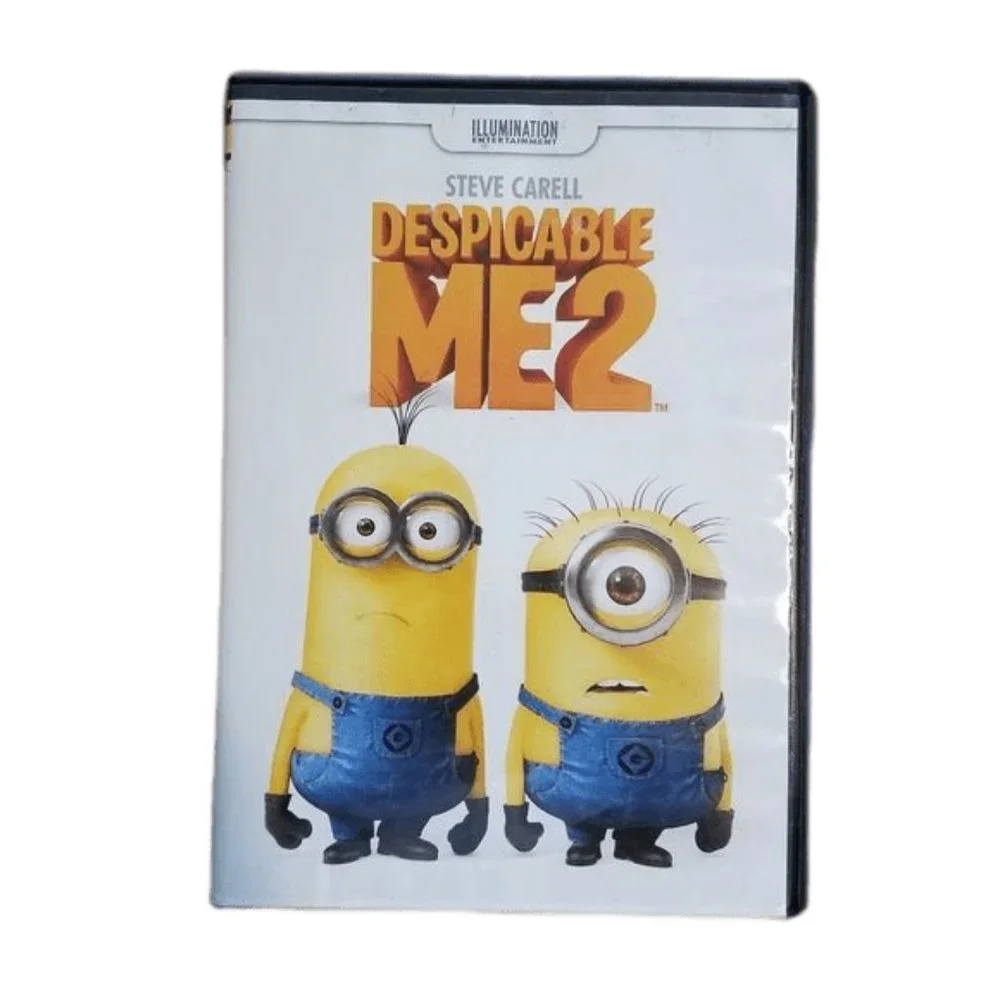 Despicable Me 2 and Minions 2 Disc DVD Animated Movie Bundle Gru Children Family - Picture 2 of 5